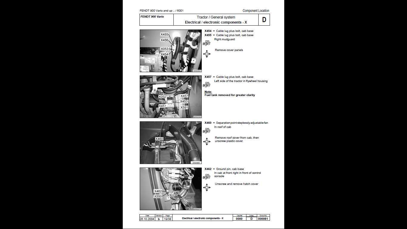 Instrukcja napraw FENDT 1038, 1042 ,1046 ,1050 Vario S4 WARSZTATOWA!