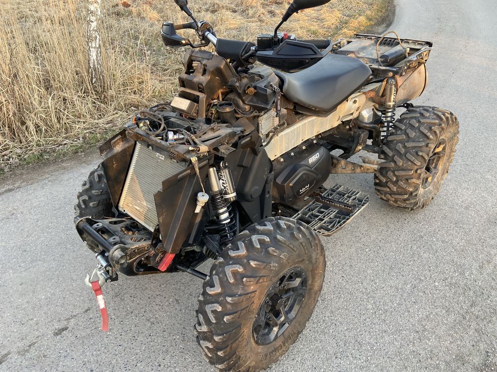 Skrzynia dyfer most silnik wariator cvt obudowa can am outlander 1000