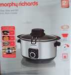 Wolnowar z mieszadłem Stew&Stir 6,5l Morphy Richards OKAZJA