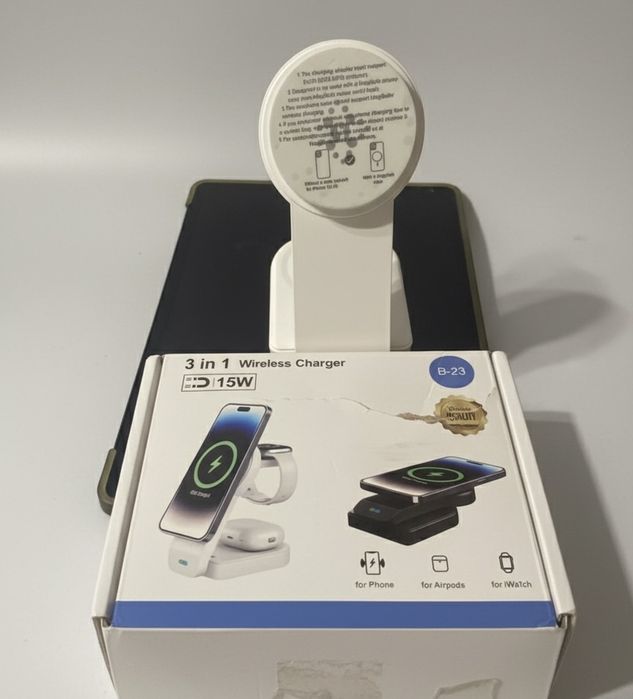 Беспроводная зарядка 3-в-1 для Apple: iPhone/iWatch/AirPods MagSafe