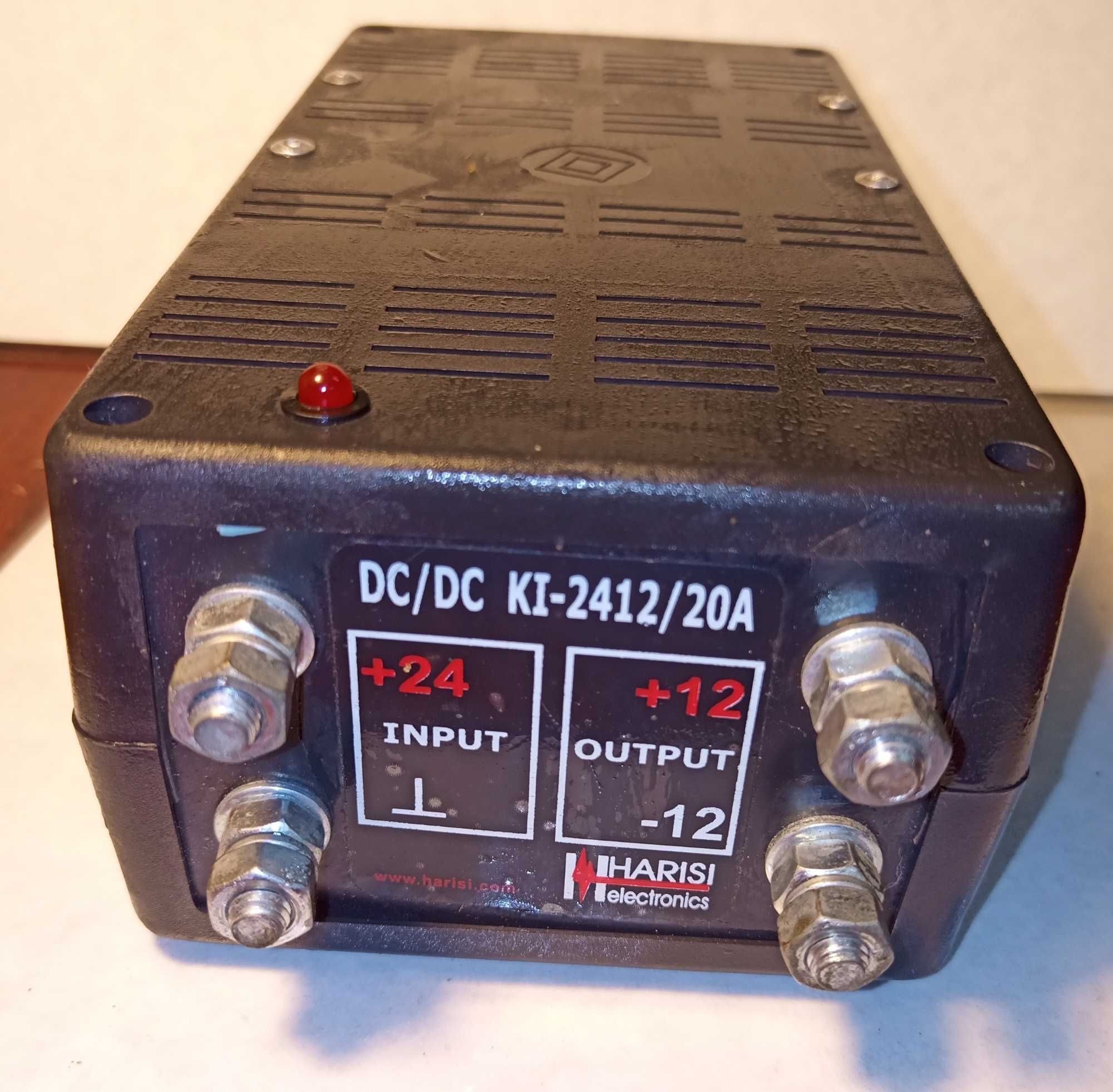 НОВИЙ  Перетворювач НАПРУГИ DC/DC KI-24 12/20A HARISI Electronics