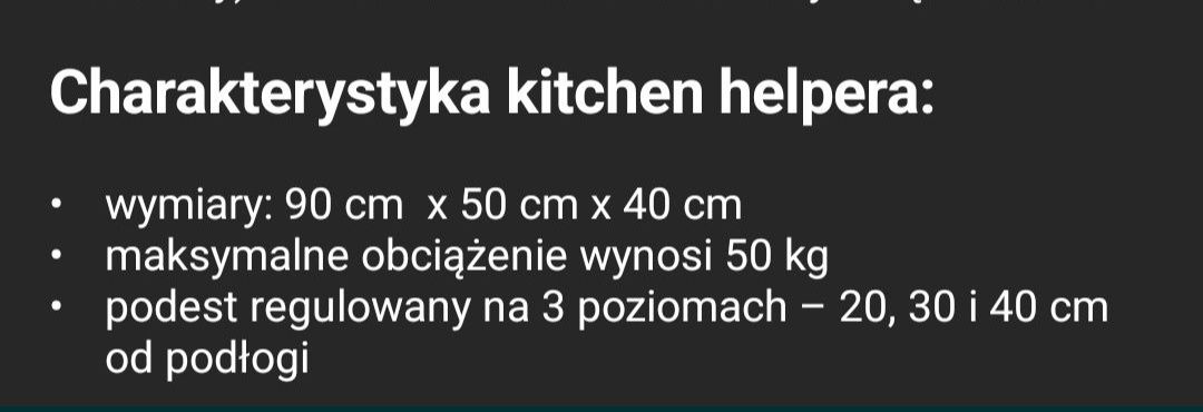 Kitchen helper pomocnik kuchenny dla dzieci