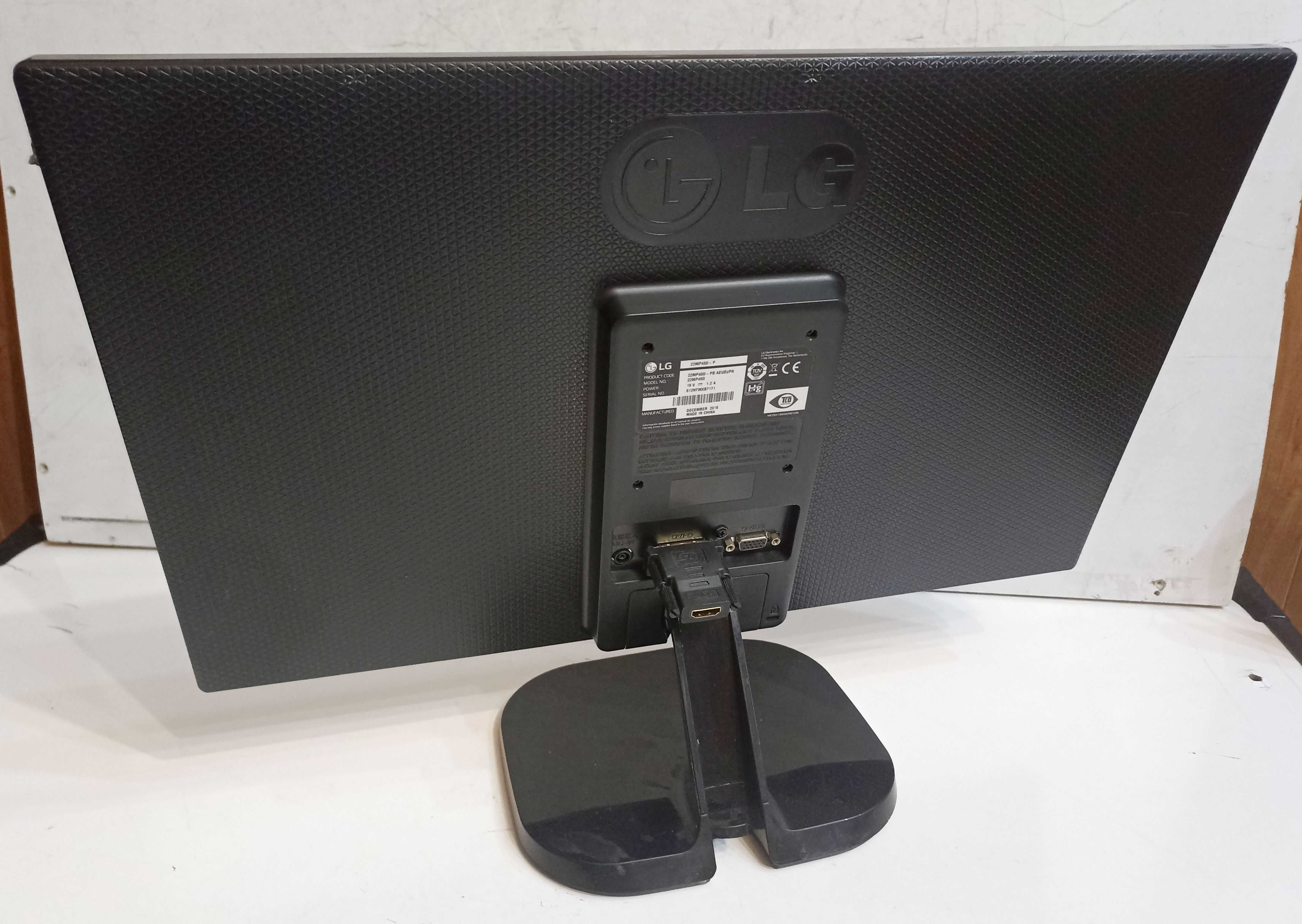 Monitor LG 22 MP480 - P