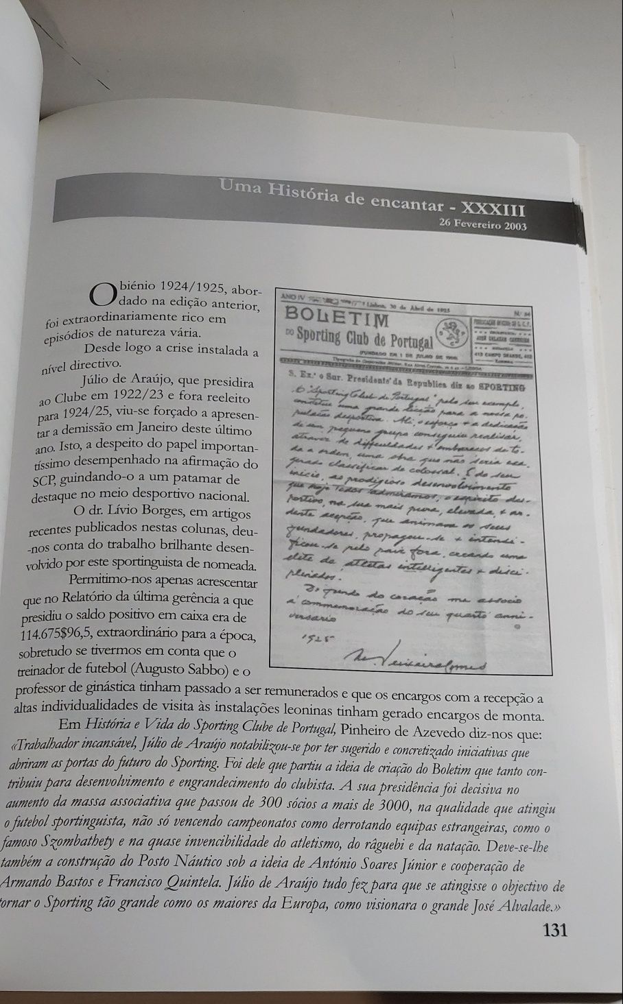 Uma História de Encantar, Excertos da Vivência Leonina Garcia Alvarez