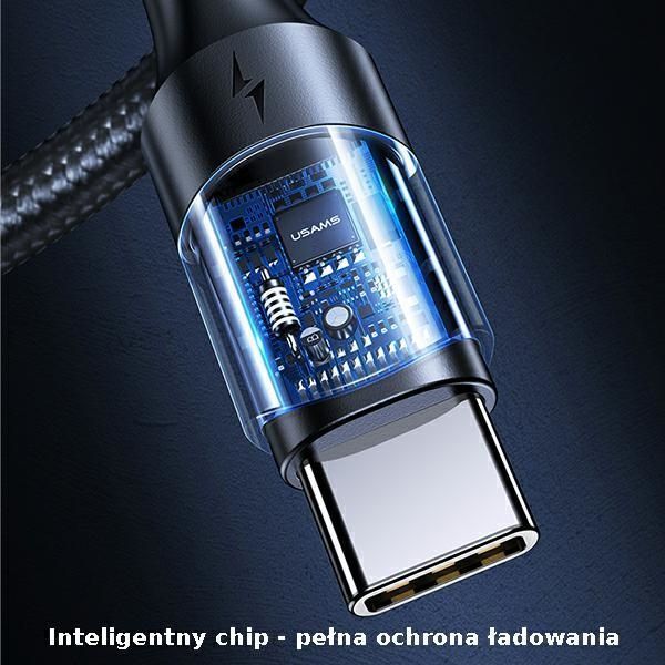 Kabel Usams U71 USB-C do USB-C 3M 100W PD Fast Charge