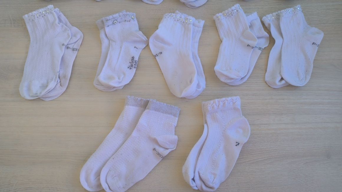 Шкарпетки для дівчинки 7-8лет. р.128-134
