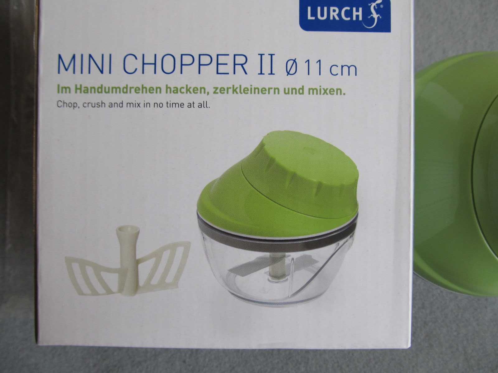 Nowy LURCH Mini Chopper rozdrabniacz ubijak siekacz ręczny mikser