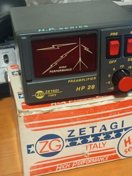 Zetagi HP28 przedwzmacniacze do cb radia wzmacniacz