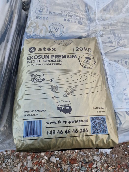 Ekogroszek Bartex Gold 29MJ PROMOCJA