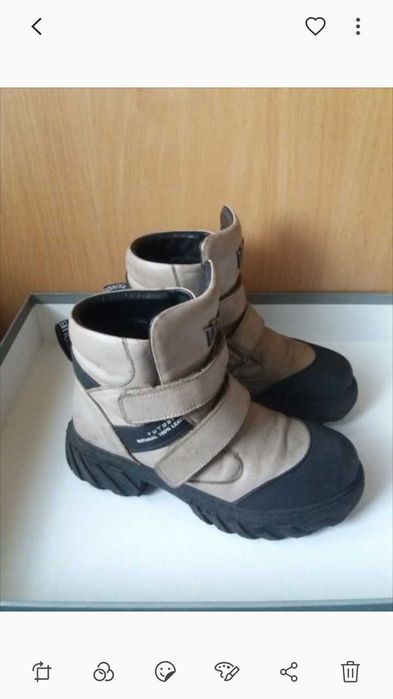 Черевики Р. 35 для дівчинки ботинки для девочки