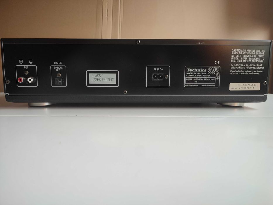 Odtwarzacz CD Technics SL-Ps770A