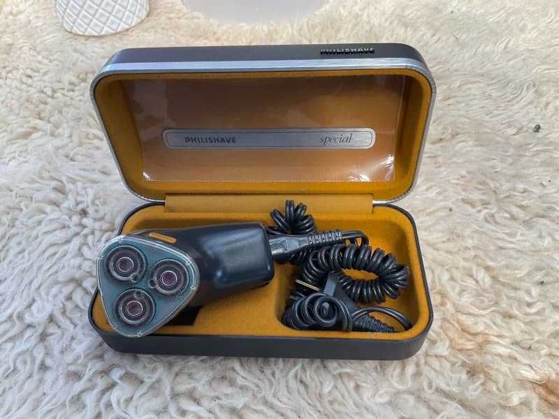 Máquina de barbear rara vintage Philishave hp 1125