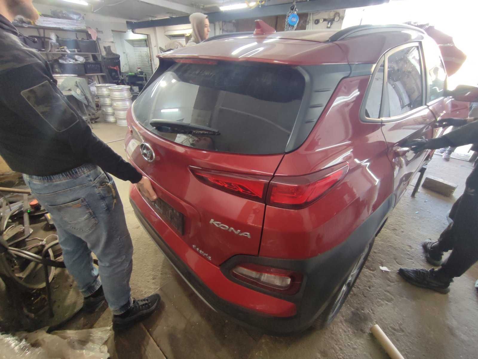 Разборка Hyundai KONA ELECTRIC 2017- запчасти Кона ШРОТ розбірка