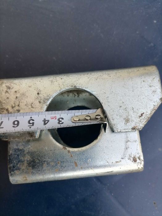 Obejma koła podporowe go przyczepki fi40