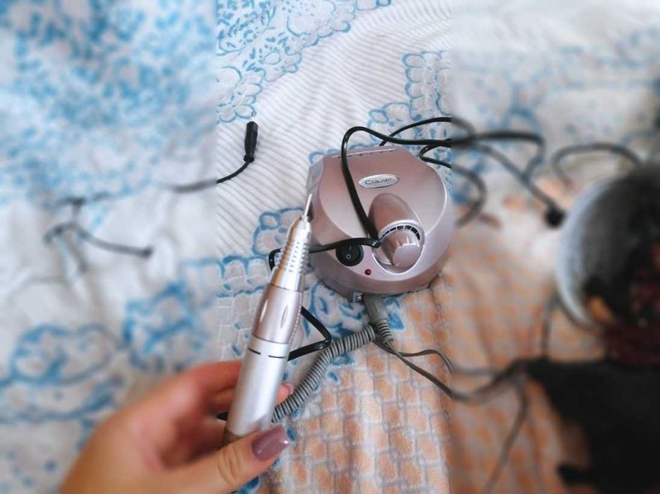 Frezarka Do Paznokci Clavier, Różowe Złoto - Super Moc 65W