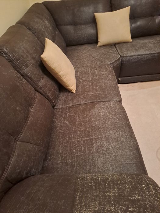 Sofas usados. Estao como novos