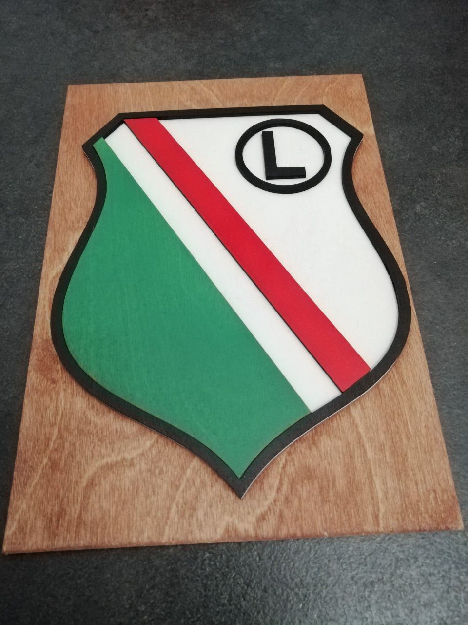 Logo Legia Warszawa 3d