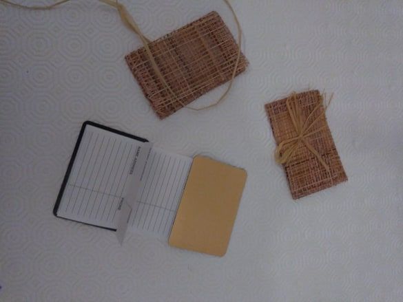 Conjunto 4 mini agendas telefónicas