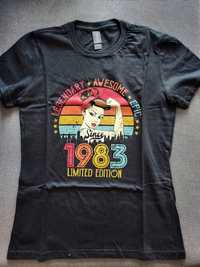 T-shirt "1983 Limited edition" rozmiar S, NOWY!