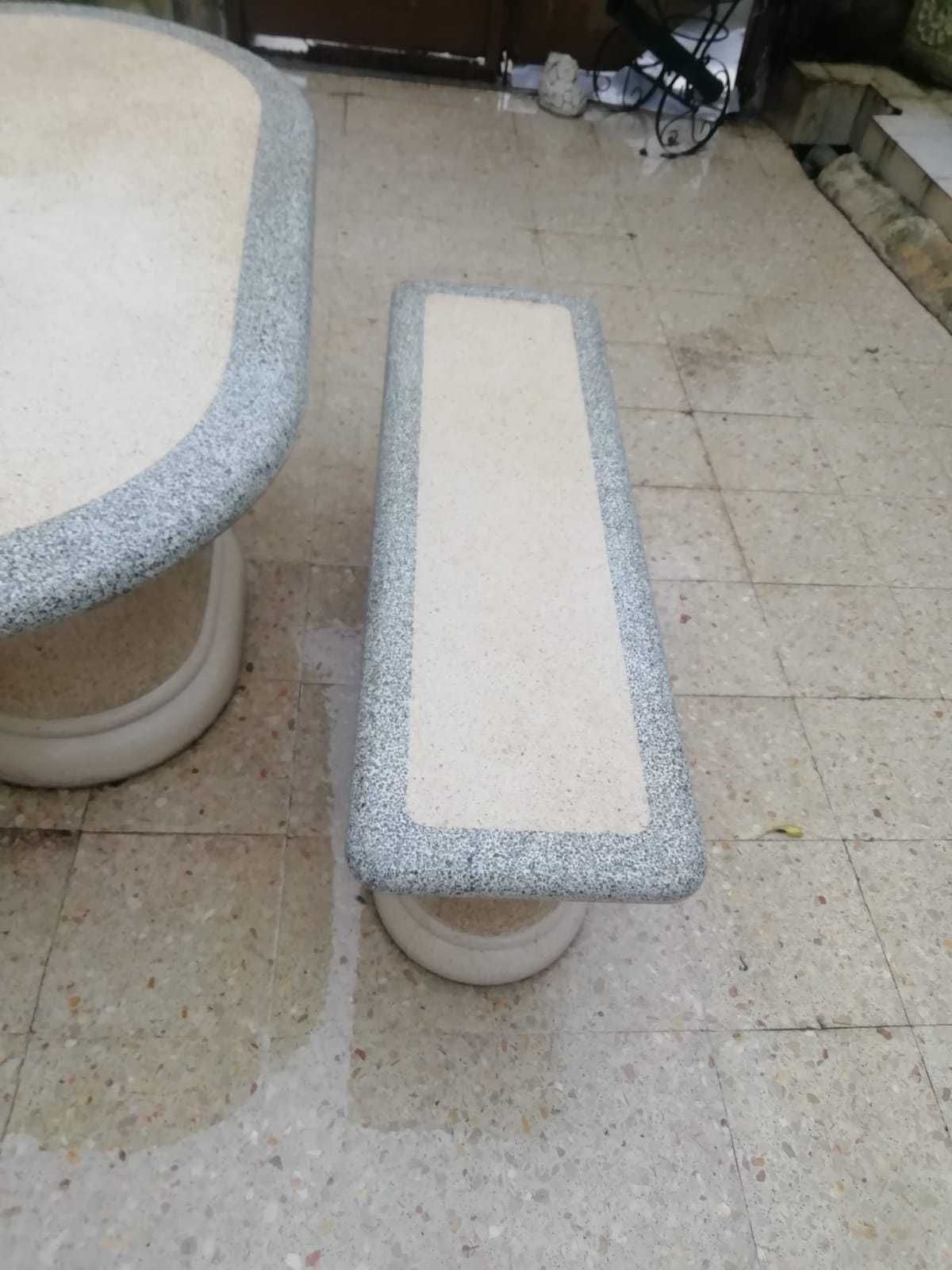 Mesa com Bancos para Jardim