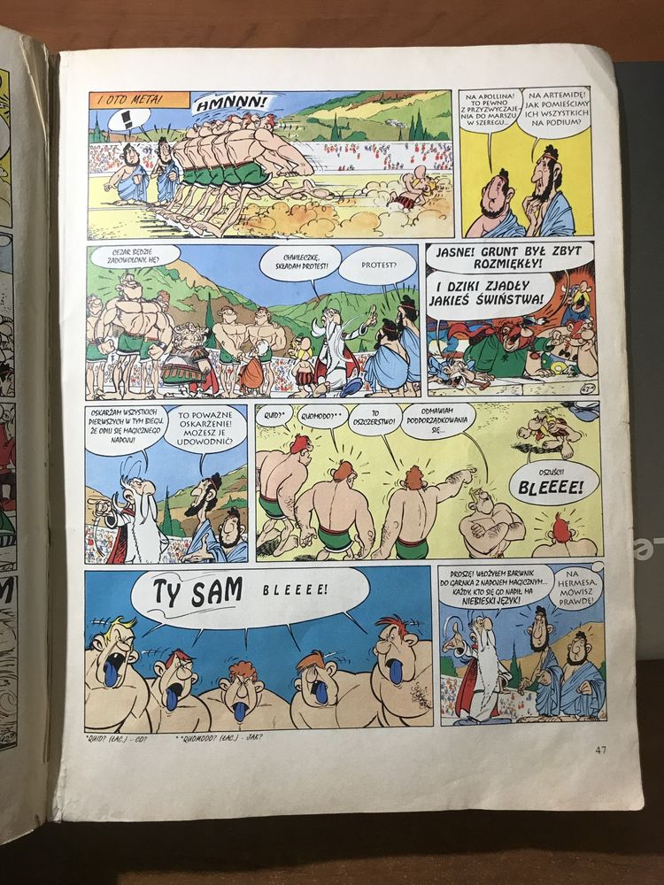asterix na igrzyskach olimpijskich komiks 1963