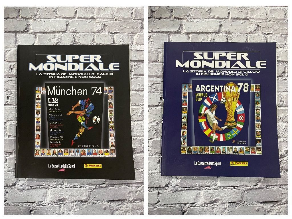 Panini Super Mondiale France 98 World Cup журналы