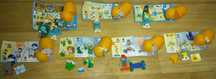 Kinder niespodzianka figurki Smerfy, Smerfetka, Smurfs, Smerfy Peyo