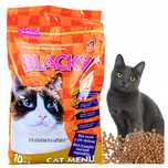 Pełnoporcjowa sucha karma dla kotów dorosłych Blacky kurczak 10 kg