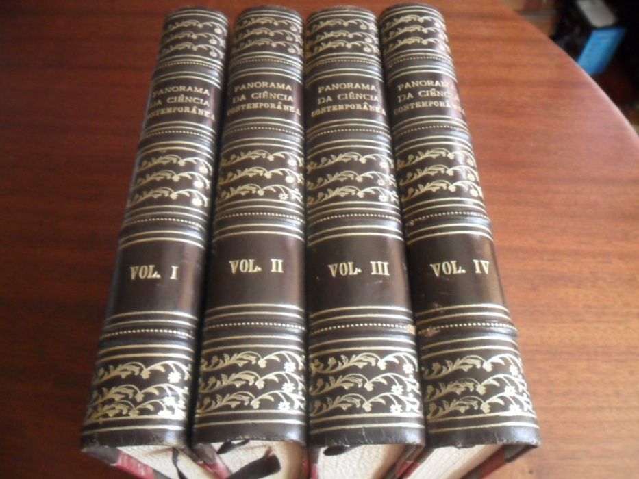 "Panorama da Ciência Contemporânea" - 4 Vol de Prof. J.Arthur Thompson