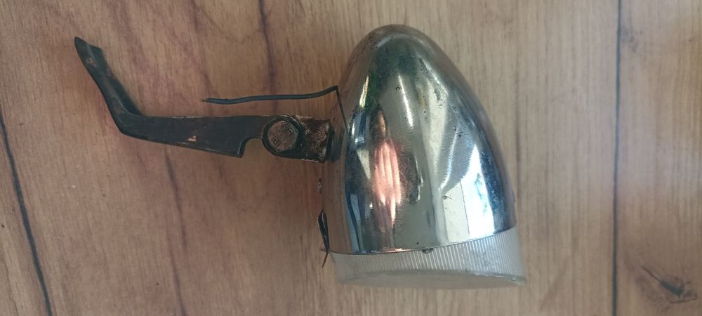 Lampka rowerowa stara