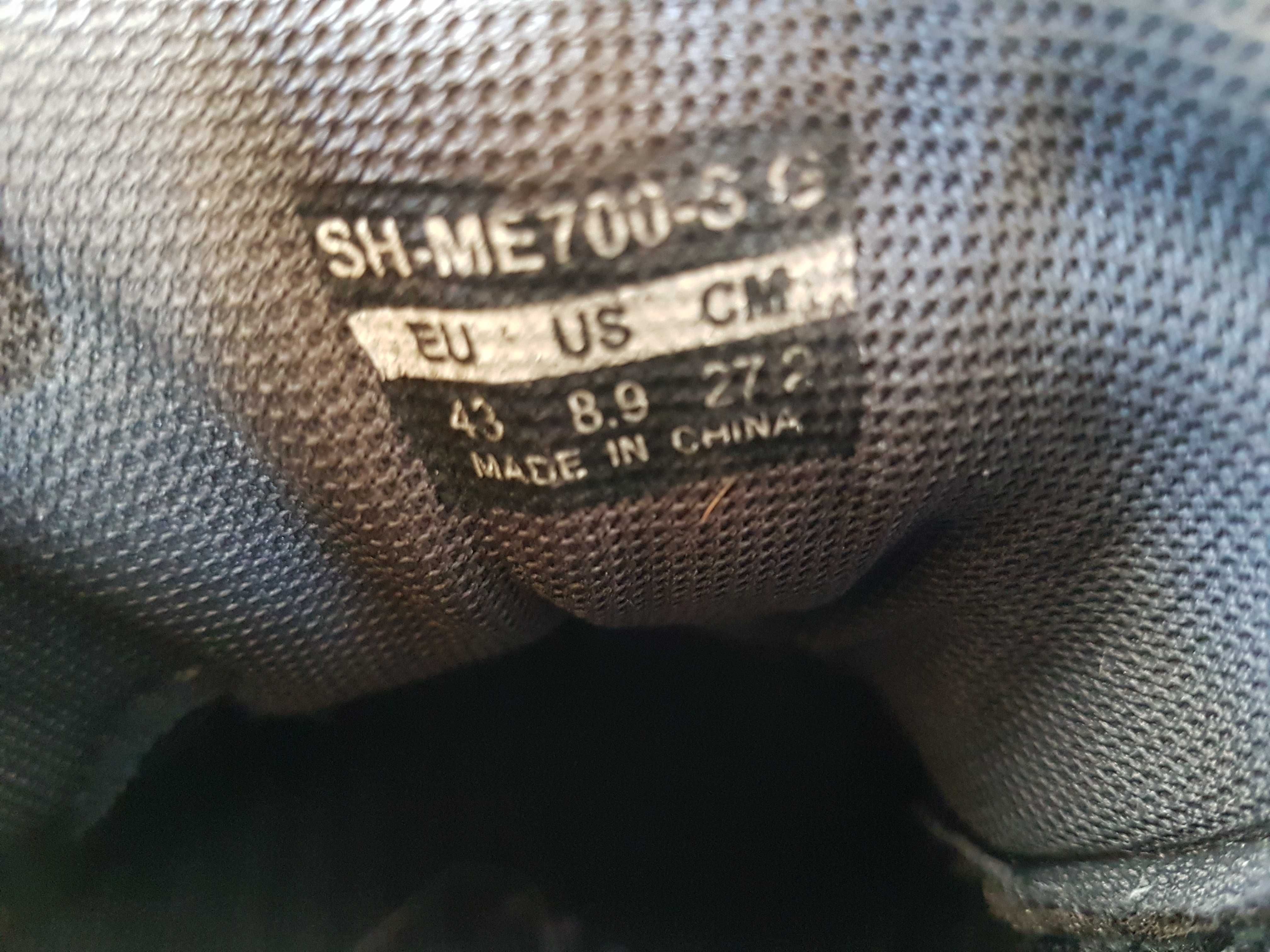 Buty Shimano SH-ME700-S G ME7 SPD, podeszwa Michelin, 43, stan idealny