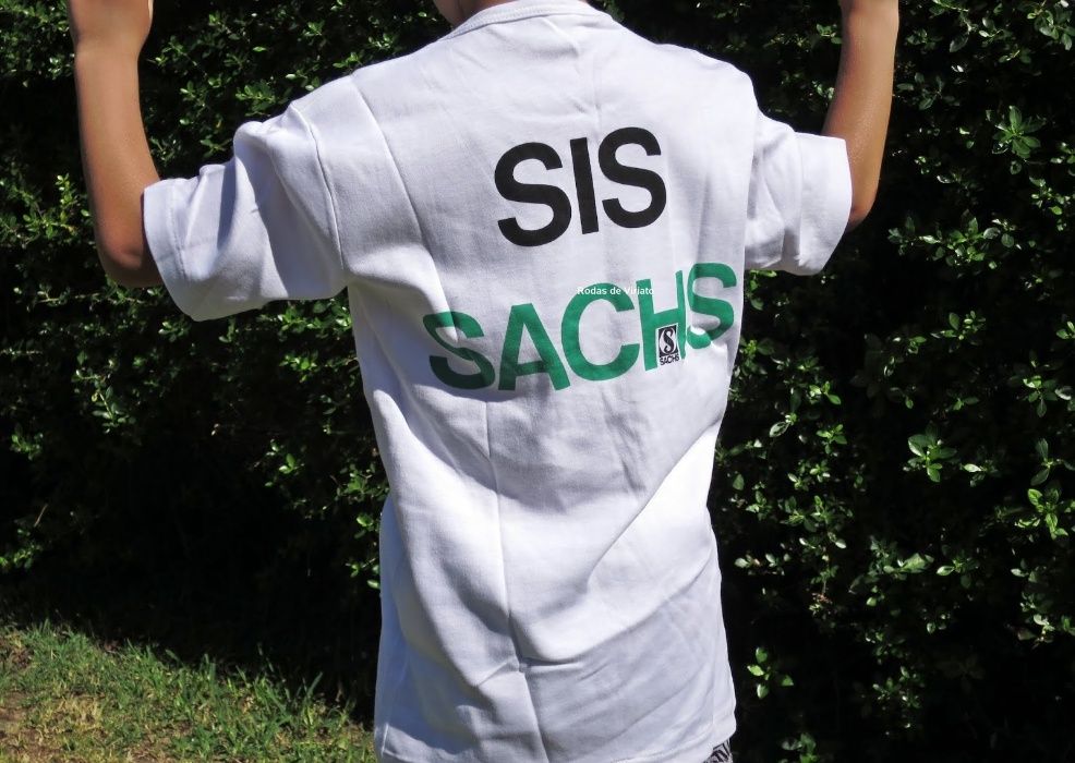 T-shirt SIS Sachs de criança antiga motorizadas motos