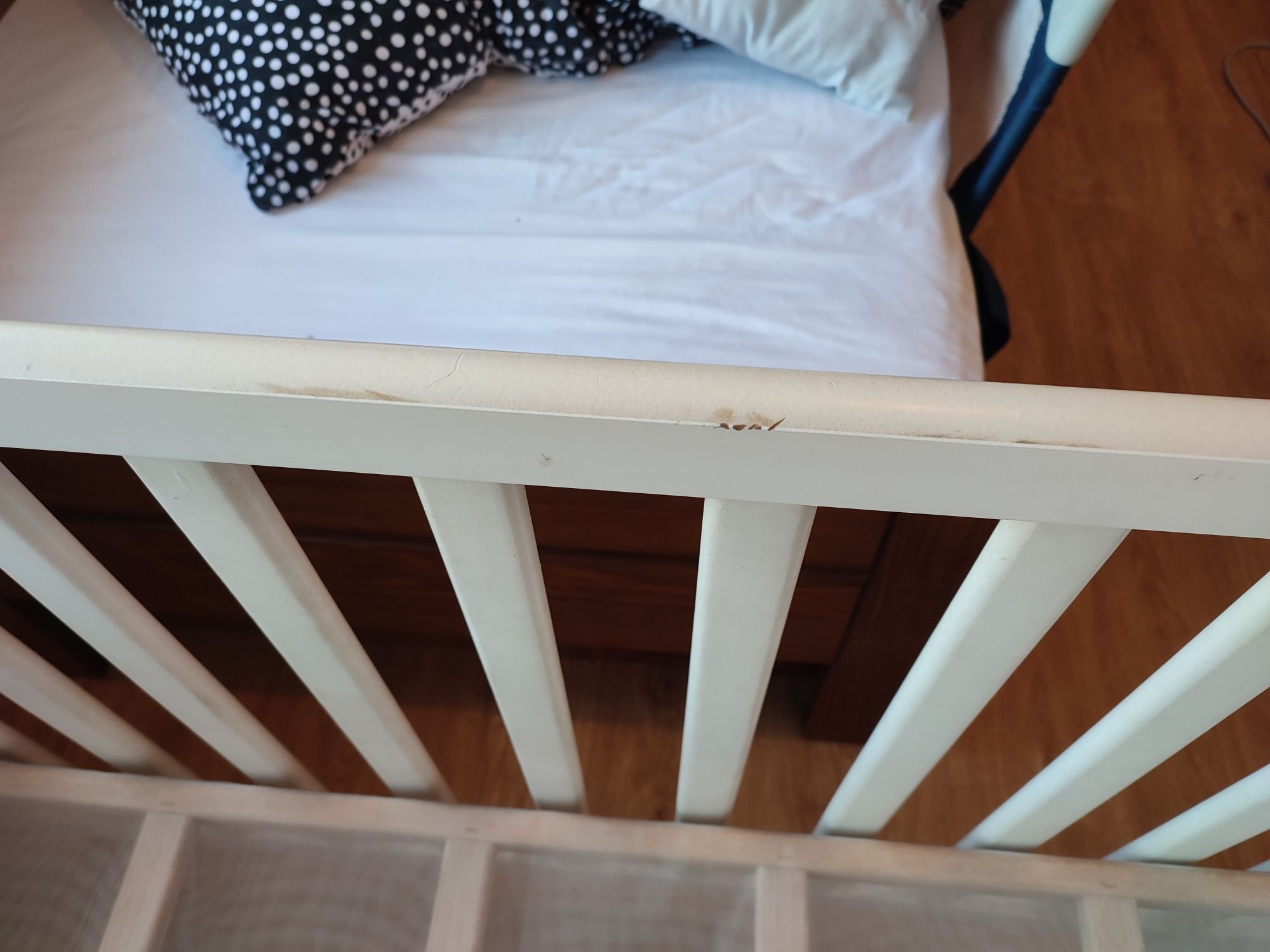 Berço cama grades IKEA com colchão