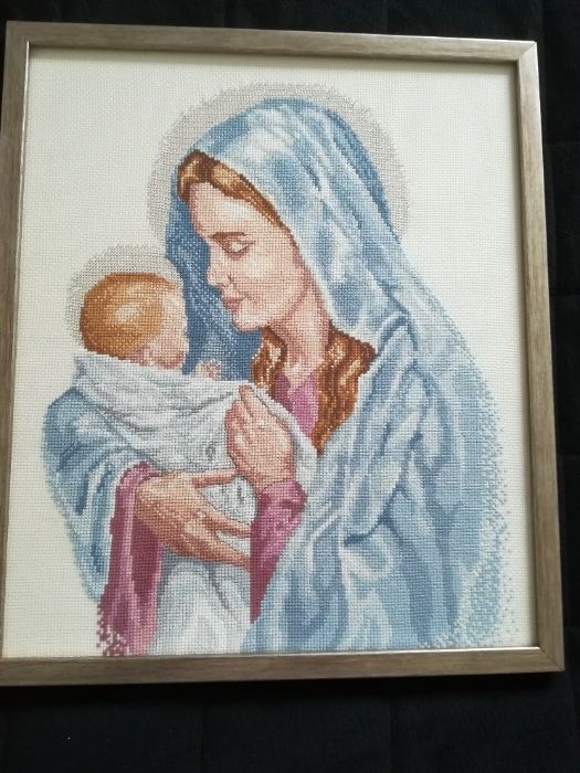 Obraz ręcznie haftowany