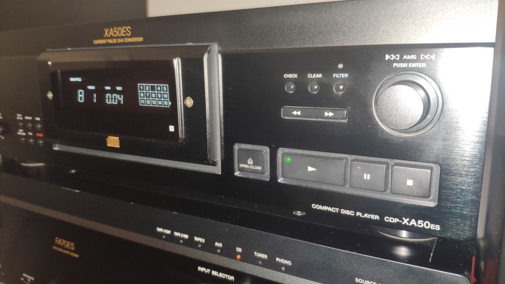 Leitor CD Sony CDP-XA50ES