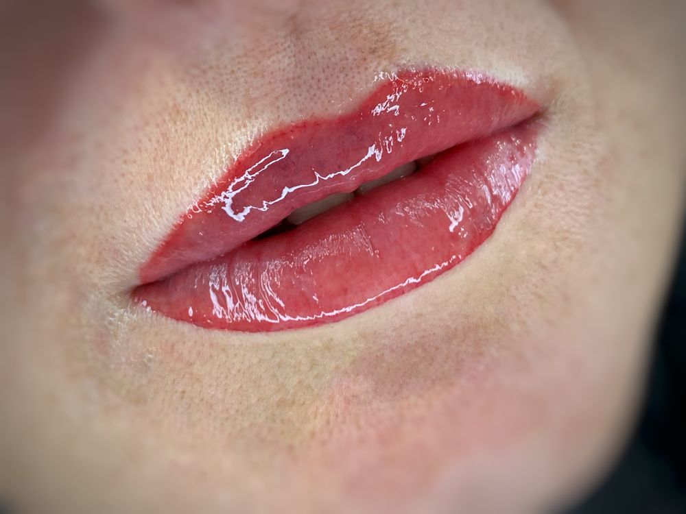 Перманентый макияж залютино татуаж пудровые брови губы межресничка