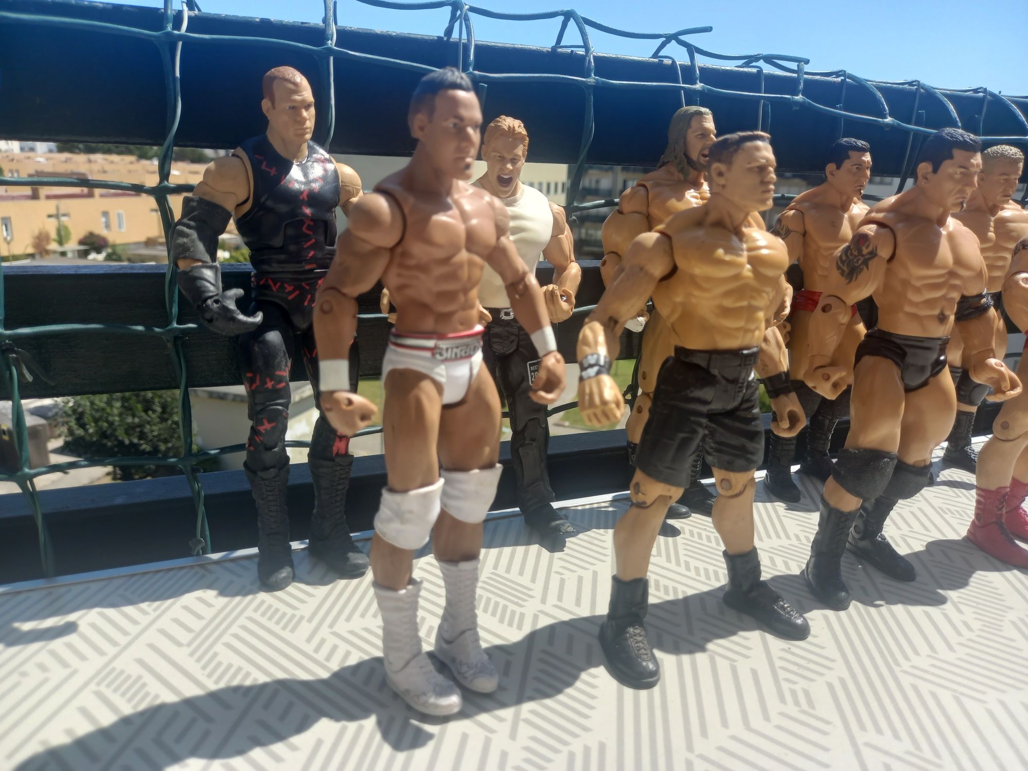Conjunto 9 figuras WWE