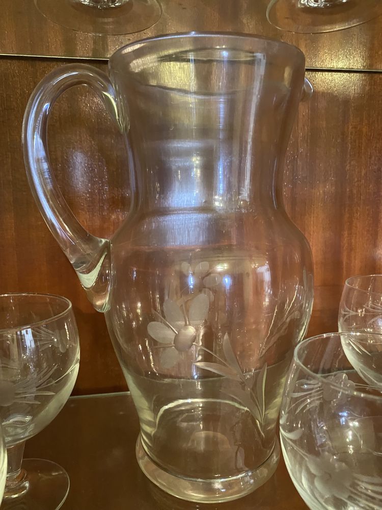 Conjunto de copos antigos