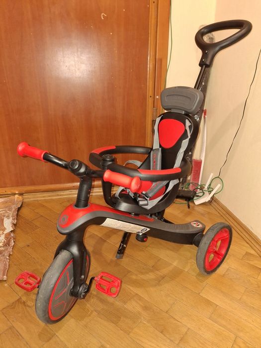 Дитячий велосипед (велобіг) Globber Explorer Trike red