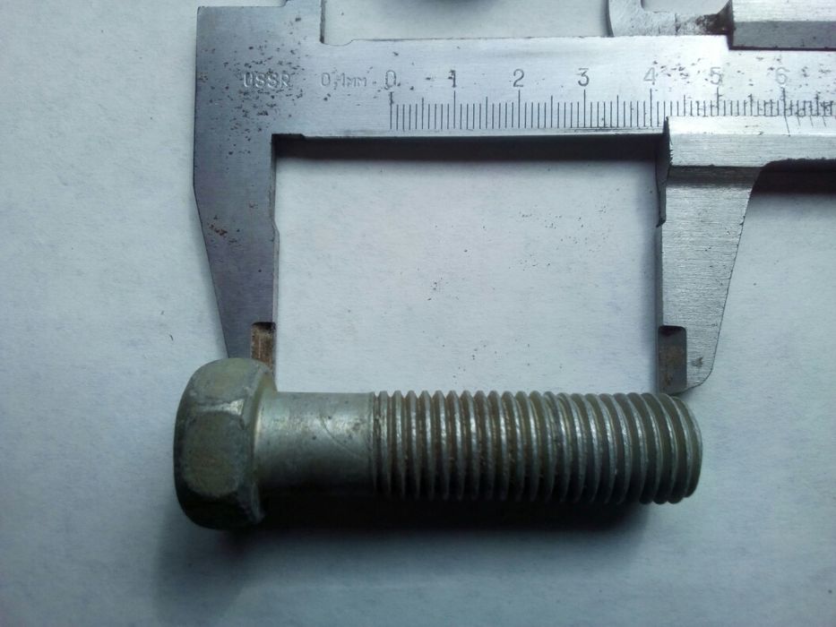 Болт М16×60. Болт 16.Шайба.Гровер.Комплект.