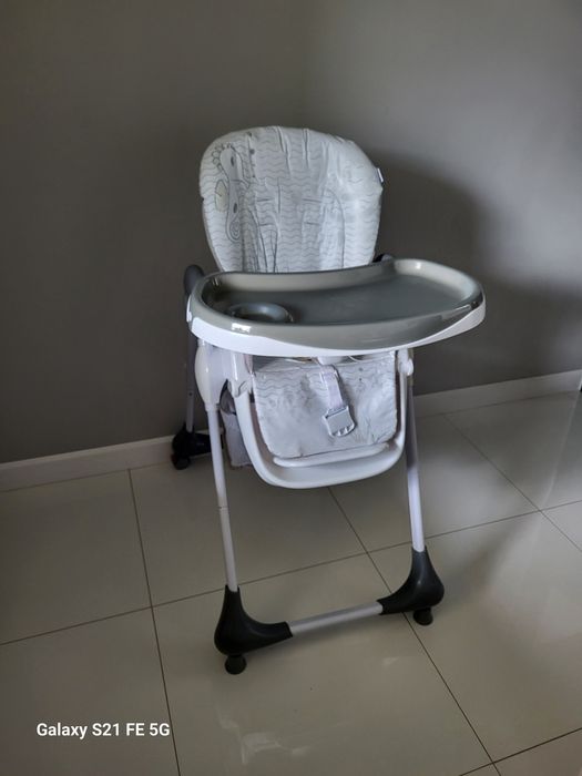 Baby Mix Junior Krzesełko Do Karmienia Ciemnoszare Dark Grey 44852