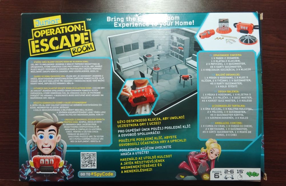 Gra escape room junior