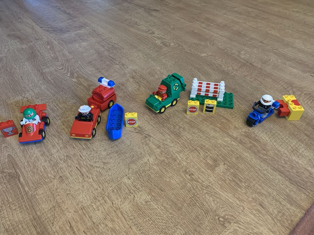 Lego Duplo Samochody Motor Kajak