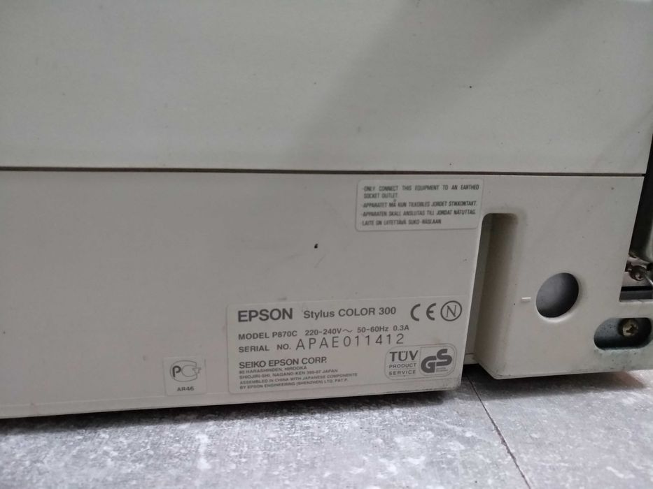 Принтер Epson Stylus color 300