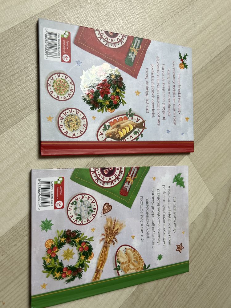 Idą święta ksiażki na Boże Narodzenie kalendarz Adwentowy