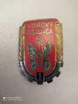 Wzorowy kierowca - odznaka wzór 1953 -wczesny PRL-oryginał