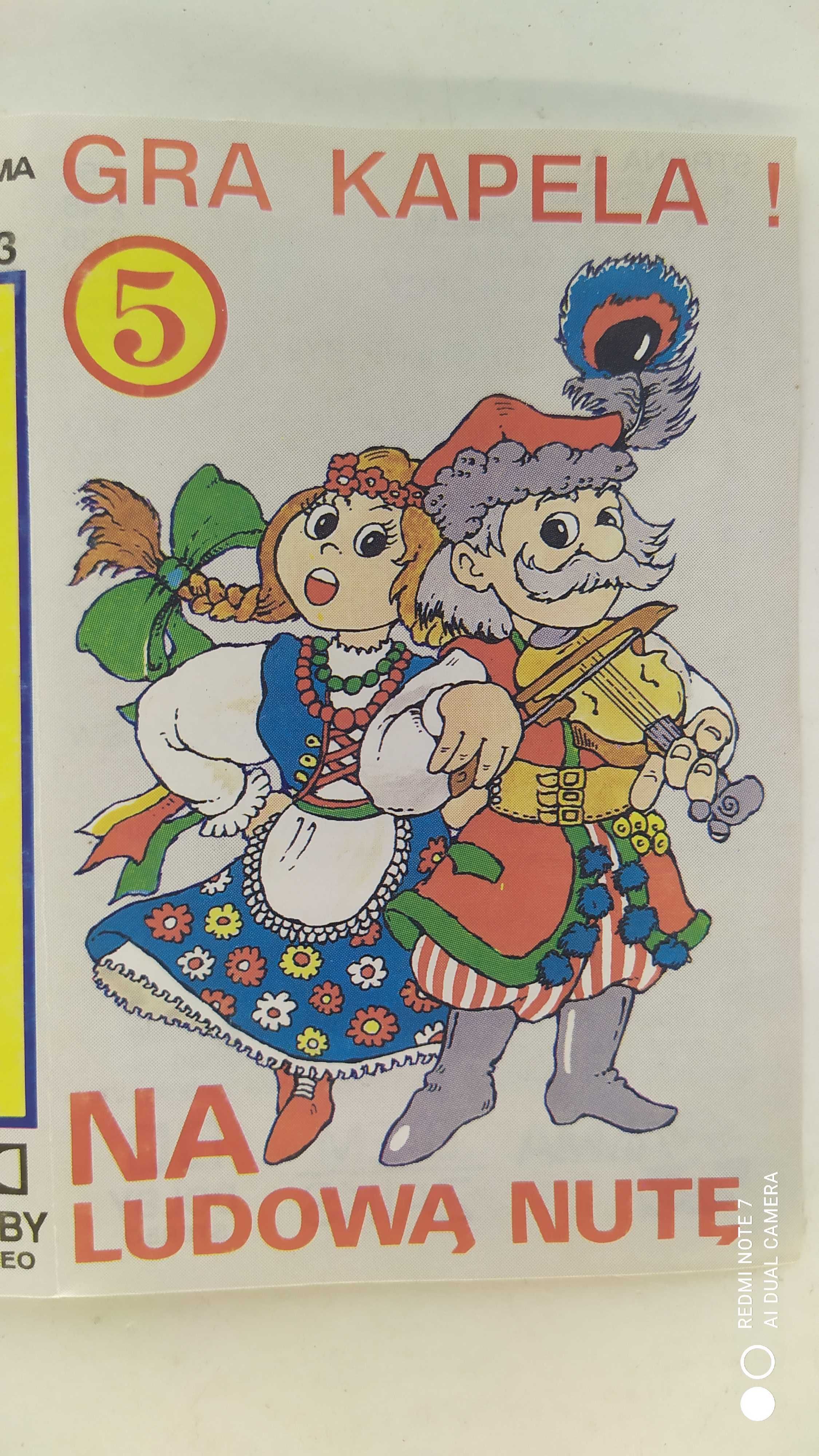 Na Ludową Nutę 5 Gra Kapela kaseta Gamma