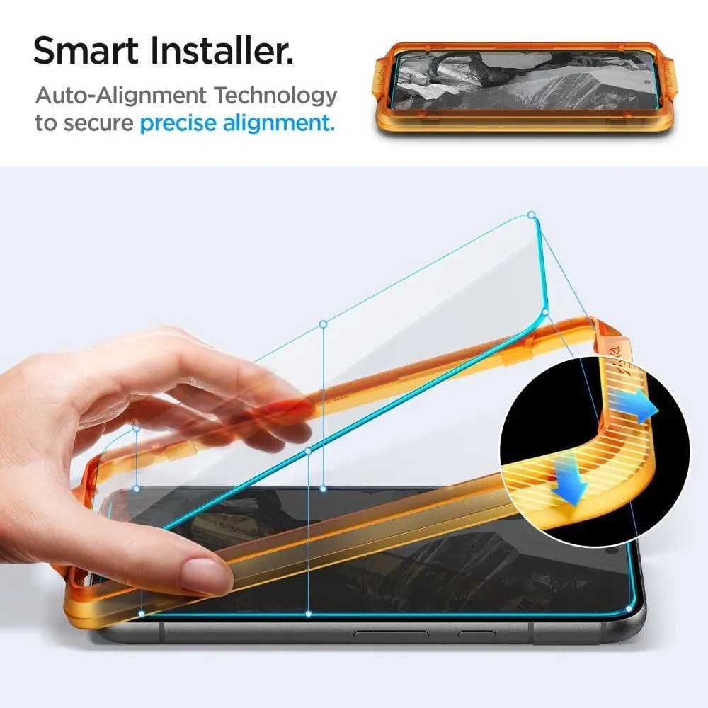 Защитное стекло Spigen Glas.tR Align Master 2-pack для Google Pixel 8a