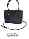 Czarna torebka furla