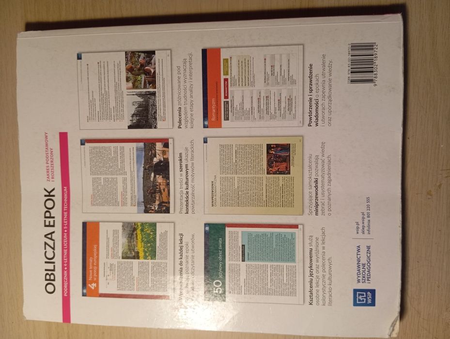 2 podręczniki do j.polski oblicza epok  1.2  2.1